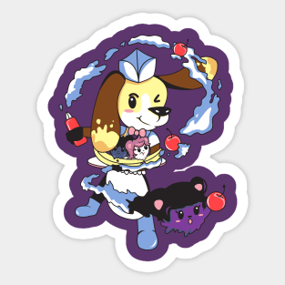 Ice Cream Dog! Sticker